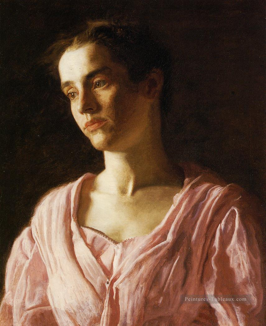 Portrait de Maud Cook réalisme portraits Thomas Eakins Peintures à l'huile
